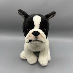 Geoffrey's Toy Box French Bull Dog Realistic Plush Stuffed Animal 11" 2022